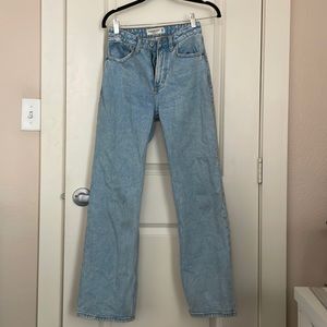 Abercrombie 90s relaxed high rise curve love jeans